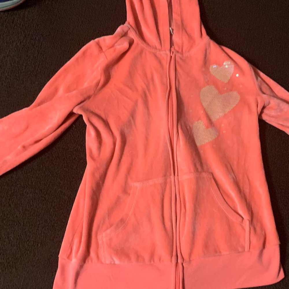 Piper Girl's Size XL (14/16) zip up hoodie